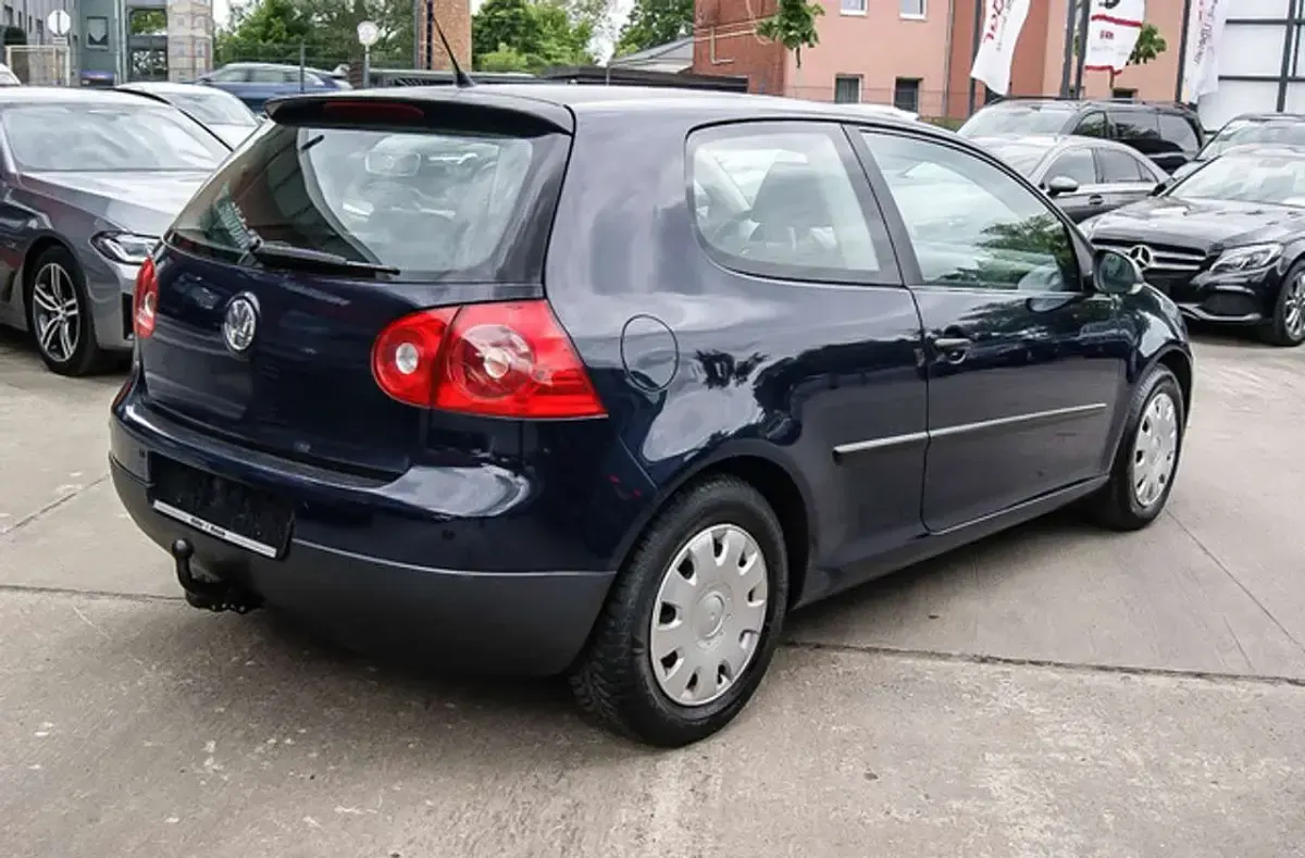 Gebraucht VW Golf VI Trendline 80 PS (58 kW) 2008 Blau Kleinwagen