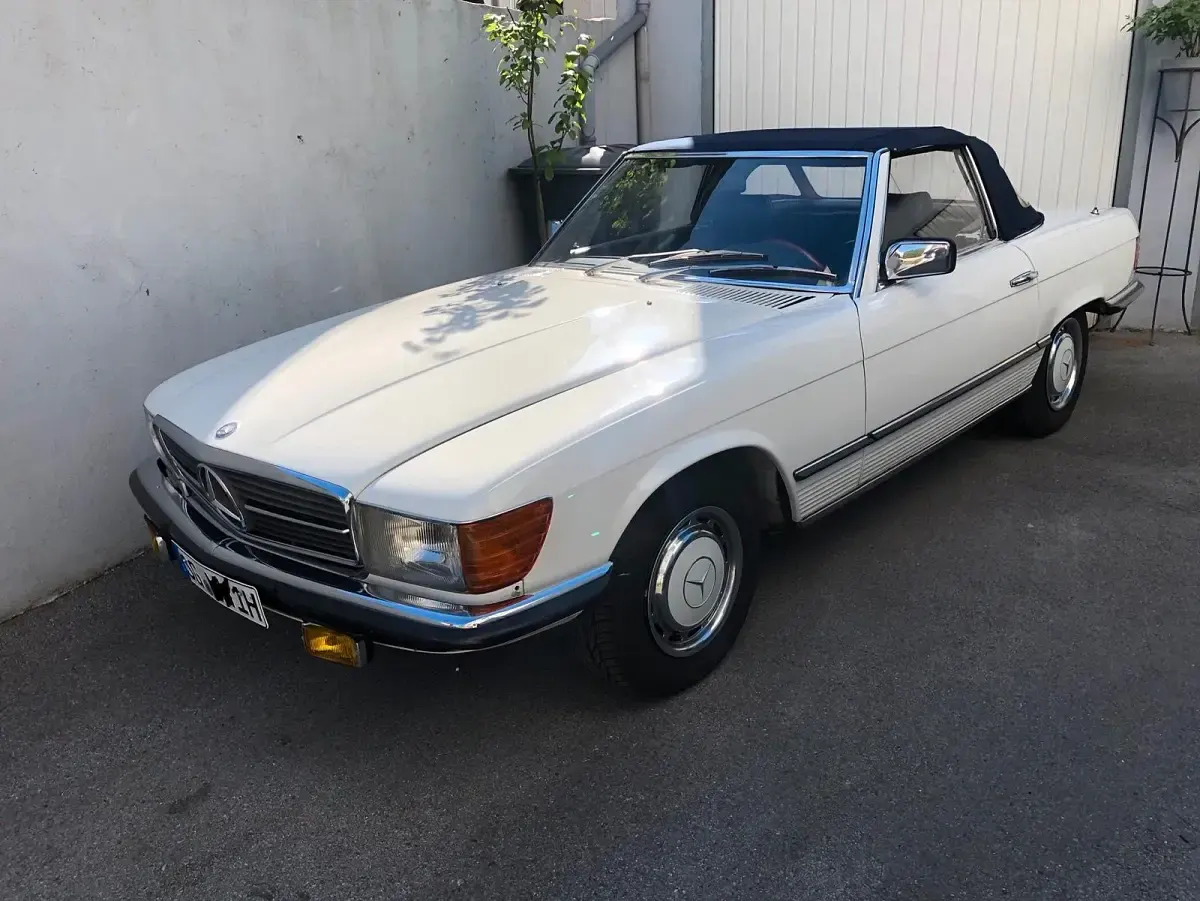 Gebraucht Mercedes SL280 185 PS (136 kW) 1980 Weiß Cabrio