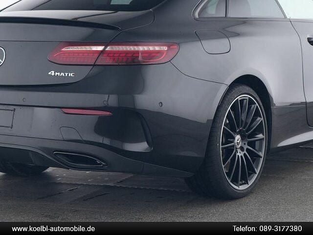 Gebraucht Mercedes E450 Night 367 PS (269 kW) 2024 Lack obsidianschwarz Coupé