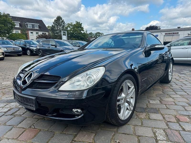 Schwarz Gebraucht 2004 Mercedes SLK200 Cabrio | 7.990 € (Guter Preis) - Bild 1/4