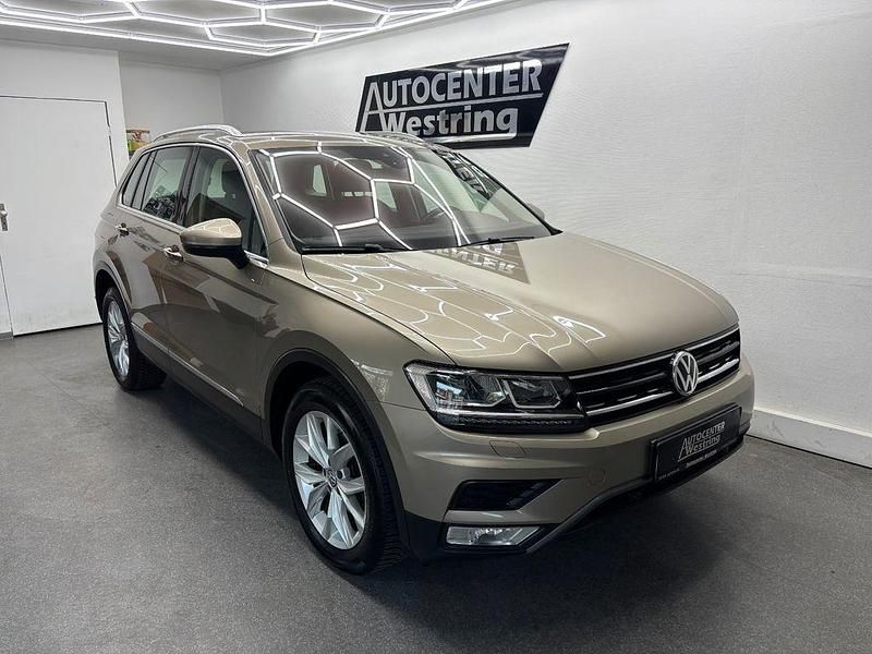 Gebraucht VW Tiguan Highline 150 PS (110 kW) 2017 Beige SUV