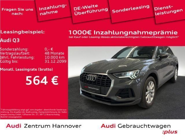 Nanograu metallic Gebraucht 2022 Audi Q3 Advanced SUV | 29.950 € (Fairer Preis) - Bild 1/4