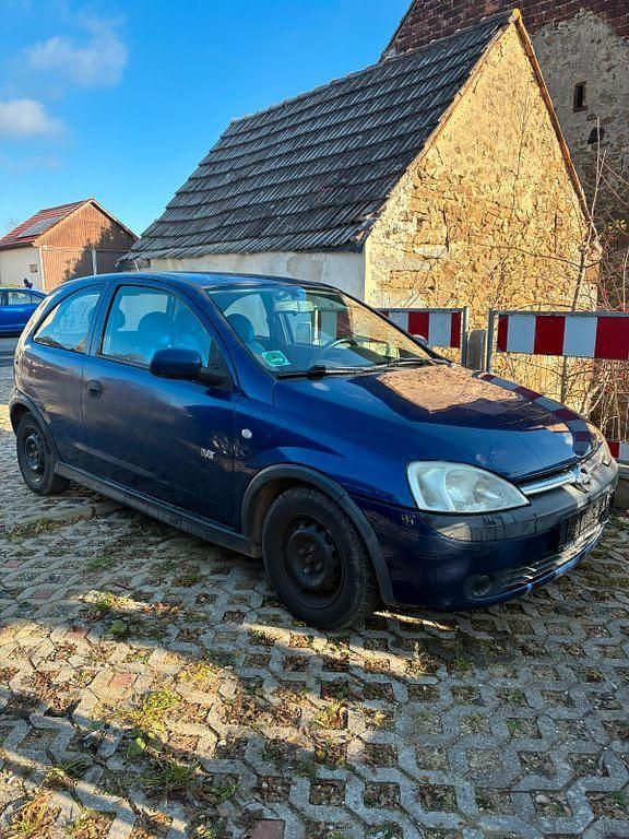 Blau Gebraucht 2002 Opel Corsa Kleinwagen | 1.290 € (Guter Preis) - Bild 1/4