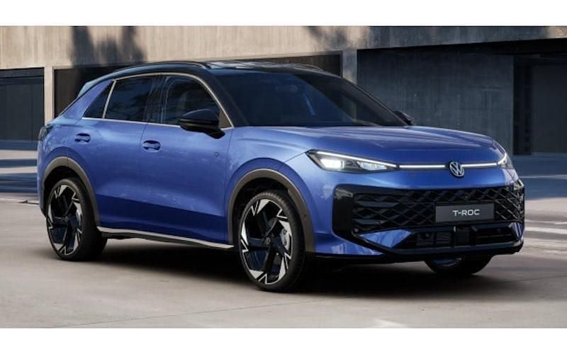 Blau Neu 2025 VW T-Roc R-line SUV | 39.990 € (Teuer) - Bild 1/4