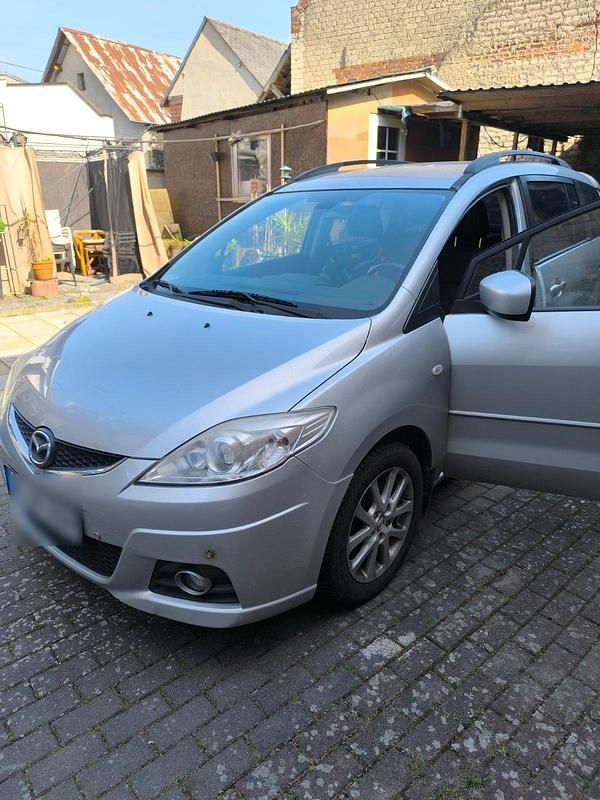 Gebraucht Mazda 5 118 PS (86 kW) 2007 Silber Van / Kleinbus
