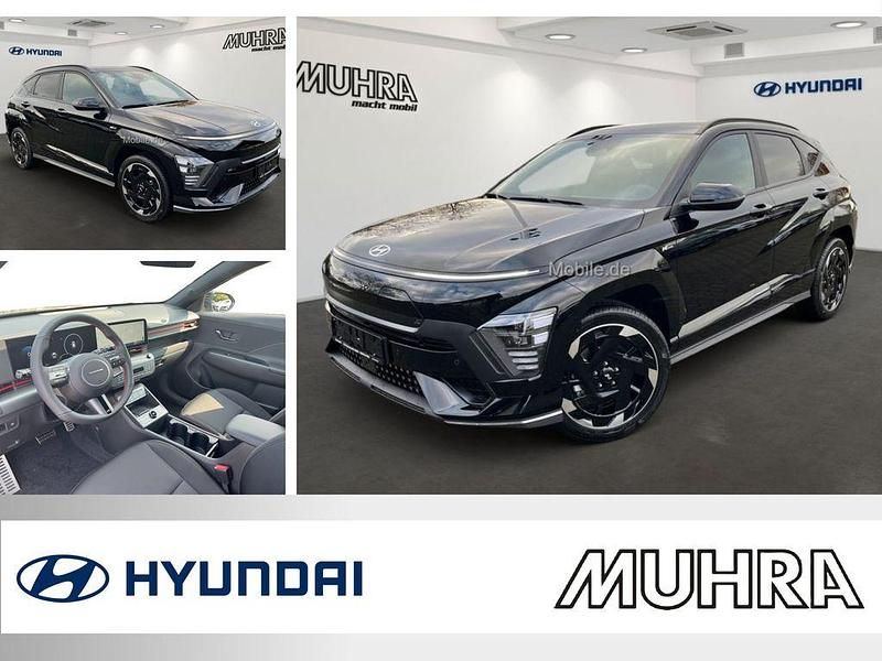Abyss black Neu 2025 Hyundai Kona N Line SUV | 39.989 € (Fairer Preis) - Bild 1/4