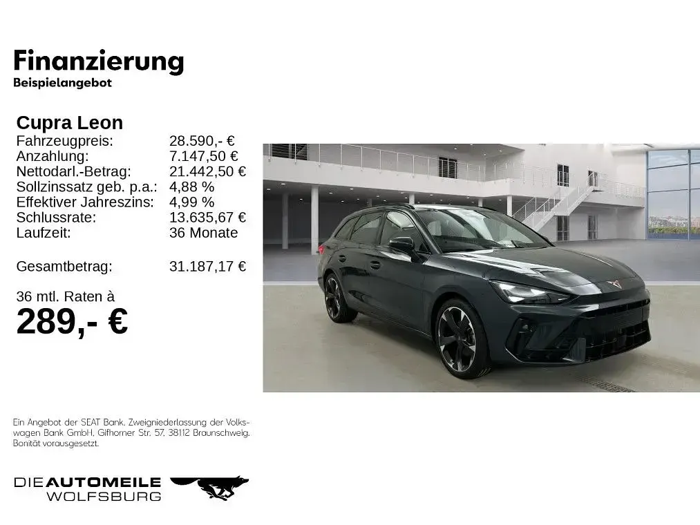 Gebraucht Cupra Leon 150 PS (110 kW) 2025 "magnetic tech" Kombi