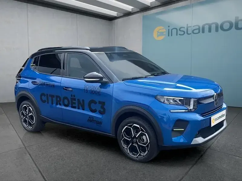 Neu Citroën C3 110 PS (80 kW) 2025 Blau Kleinwagen