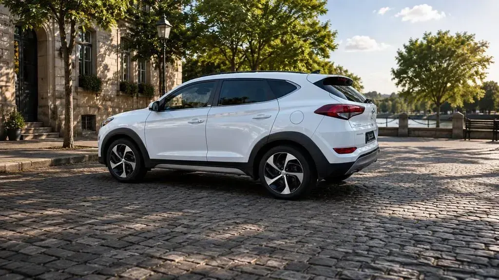 Gebraucht Hyundai Tucson Passion Plus 177 PS (130 kW) 2018 Polar white SUV