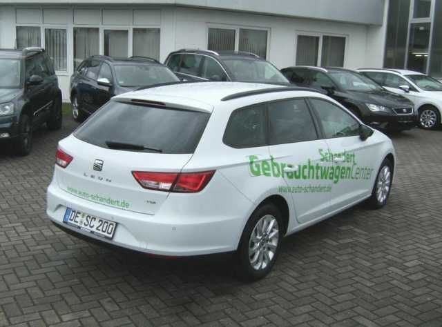 Gebraucht Seat Leon Style 150 PS (110 kW) 2014 Weiß metallic Kombi