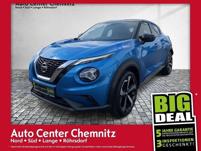 Vivit blue/black Gebraucht 2022 Nissan Juke 360º SUV | 20.749 € (Fairer Preis) - Bild 1/4