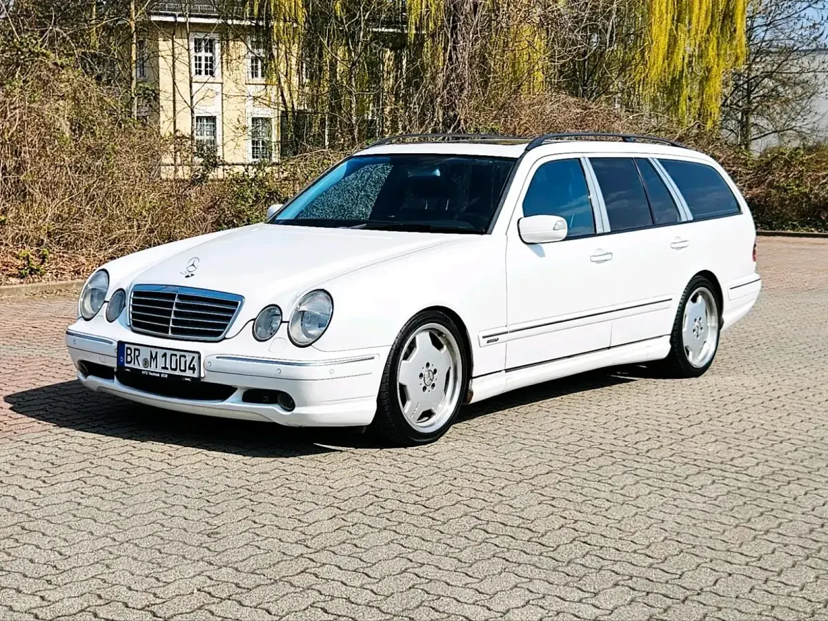 Gebraucht Mercedes E320 AMG 224 PS (164 kW) 2001 Weiß Kombi