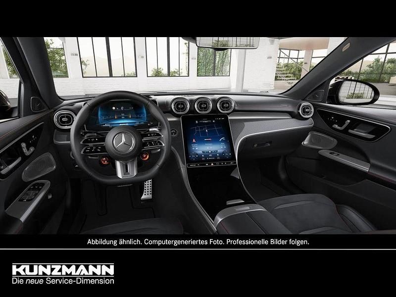 Gebraucht Mercedes C43 AMG AMG 408 PS (300 kW) 2024 Obsidianschwarz metallic Limousine