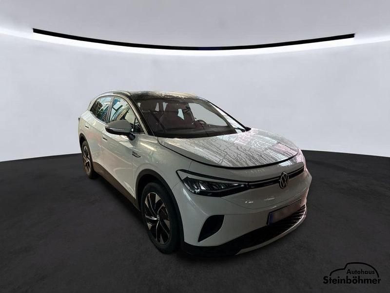 Gebraucht VW ID.4 Pro Performance 150 kW (204 PS) 2021 Gletscherweiss (weiß) SUV