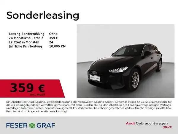 Mythosschwarz metallic Gebraucht 2025 Audi A5 Ambiente Kombi | 47.440 € - Bild 1/4