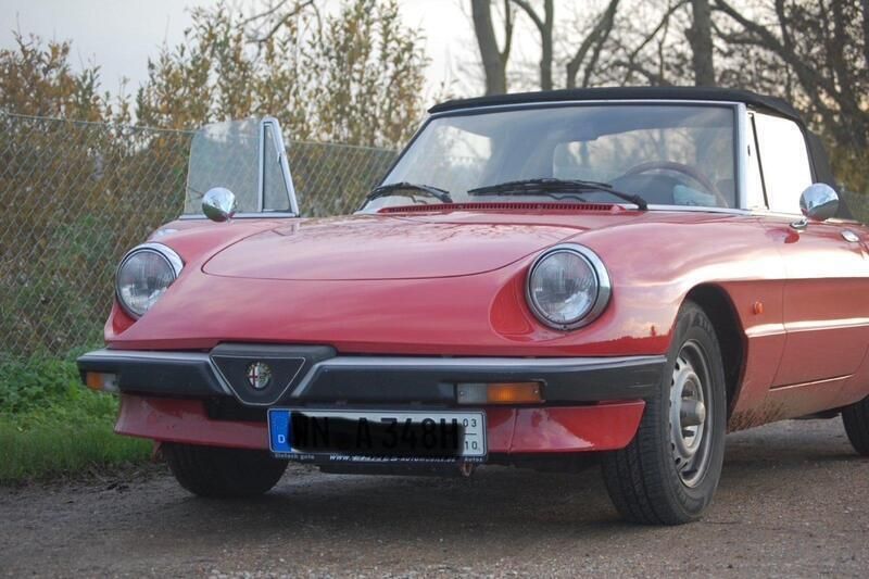Rot Gebraucht 1986 Alfa Romeo Spider Cabrio | 16.000 € - Bild 1/1