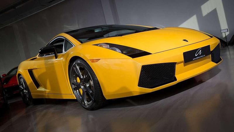 Gebraucht Lamborghini Gallardo 519 PS (381 kW) 2007 Giallo midas Coupé