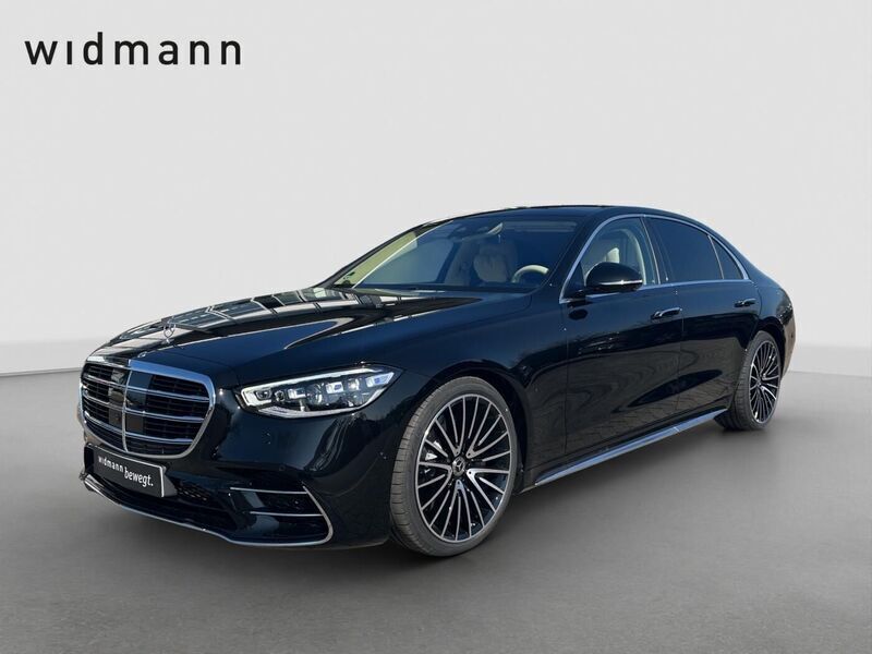 Metalliclack obsidianschwarz Gebraucht 2025 Mercedes S450 AMG Limousine | 135.600 € - Bild 1/4