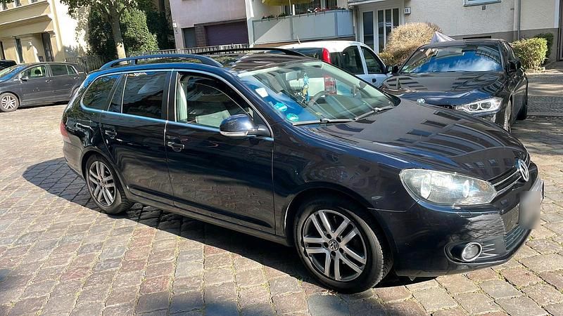 Gebraucht VW Golf V 122 PS (89 kW) 2009 Schwarz Kombi