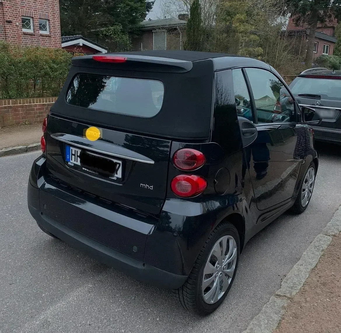 Gebraucht Smart ForTwo Cabrio 71 PS (52 kW) 2010 Schwarz Cabrio