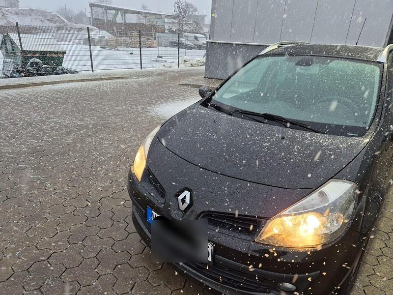 Gebraucht Renault Clio GrandTour 103 PS (75 kW) 2009 Schwarz Kombi