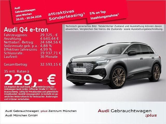 Gebraucht Audi Q4 e-tron Ambiente 125 kW (170 PS) 2022 Taifungrau metallic SUV