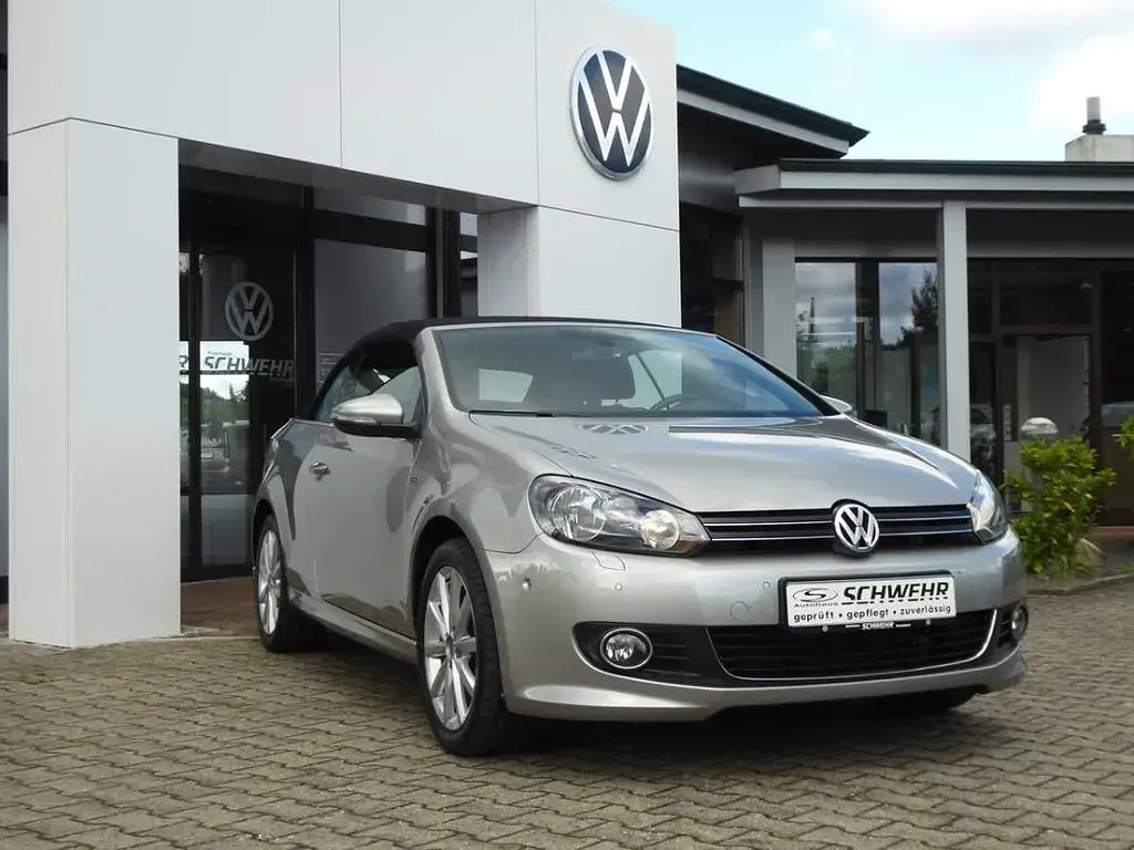Gebraucht VW Golf Cabriolet Trendline 150 PS (110 kW) 2016 Silber Cabrio