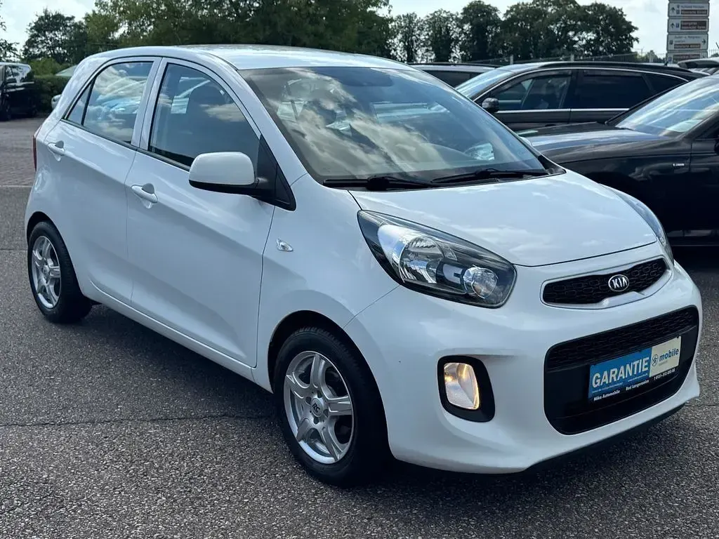 Gebraucht Kia Picanto 67 PS (49 kW) 2017 Weiß Kleinwagen
