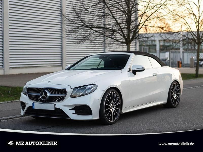 Gebraucht Mercedes E400 AMG line 333 PS (244 kW) 2017 Weiß Cabrio