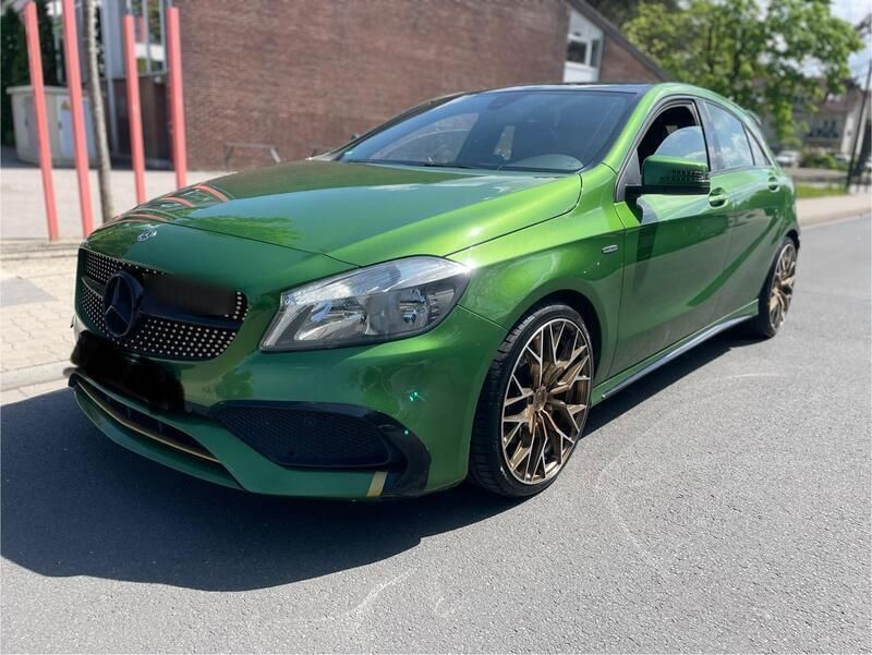 Grün Gebraucht 2017 Mercedes A250 Kleinwagen | 19.700 € (Etwas zu teuer) - Bild 1/4