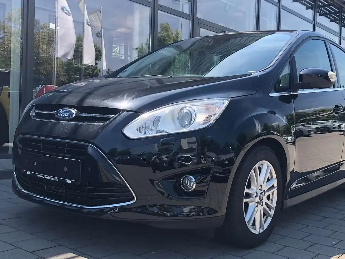 Gebraucht Ford C-MAX Titanium 116 PS (85 kW) 2015 Schwarz Van / Kleinbus