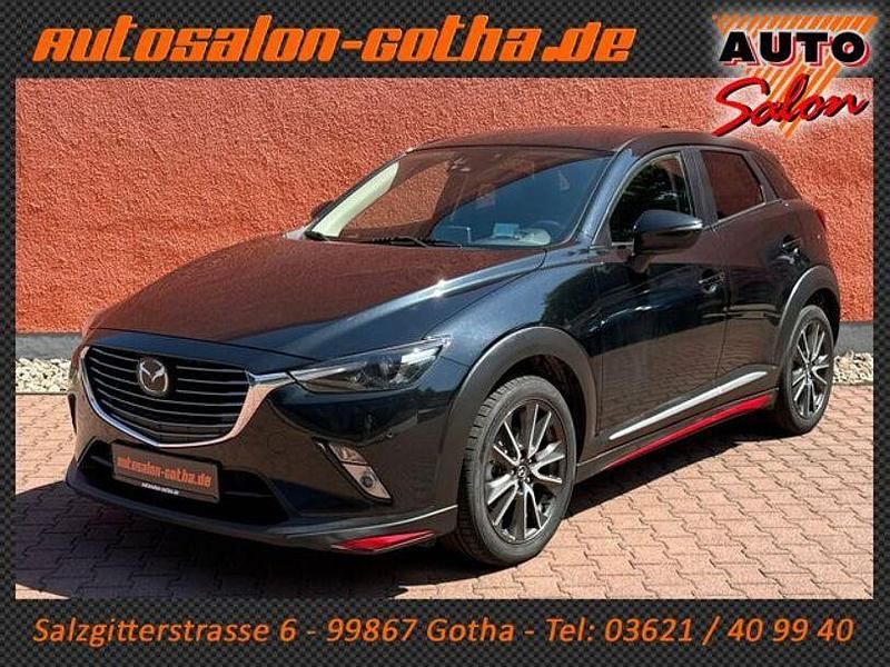 Schwarz Gebraucht 2016 Mazda CX-3 Sports-Line SUV | 14.890 € (Teuer) - Bild 1/4