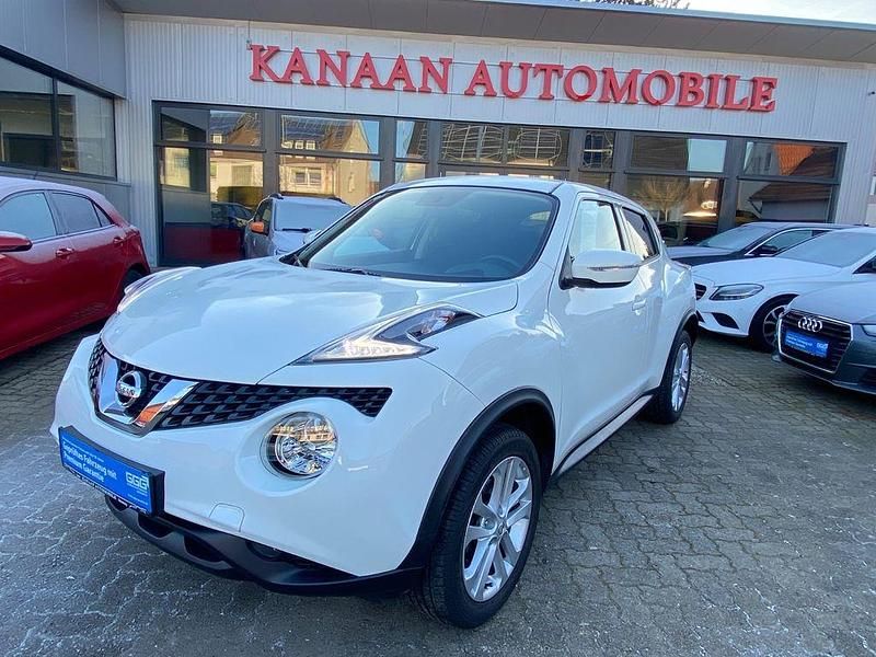 Gebraucht Nissan Juke Acenta 117 PS (86 kW) 2016 Weiß SUV