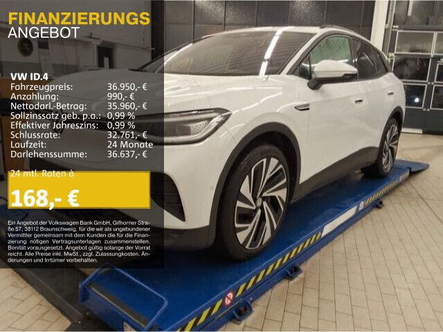 Weiß Gebraucht 2023 VW ID.4 Pro Performance SUV | 37.720 € (Fairer Preis) - Bild 1/4