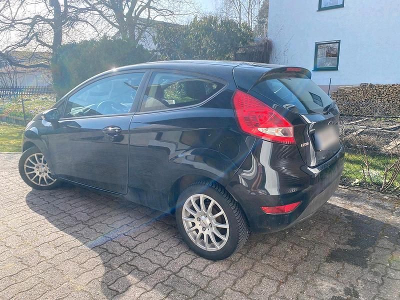 Gebraucht Ford Fiesta 2009 Schwarz Kleinwagen