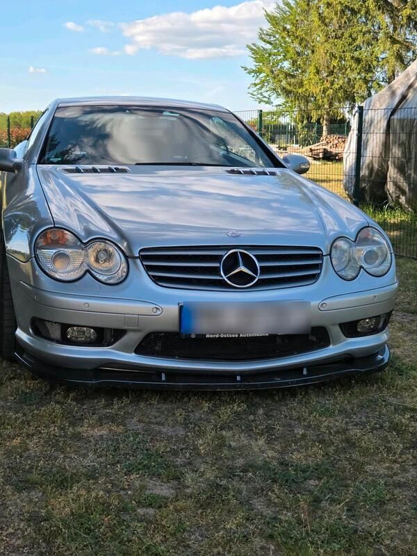 Silber Gebraucht 2002 Mercedes 500 Cabrio | 16.900 € - Bild 1/4