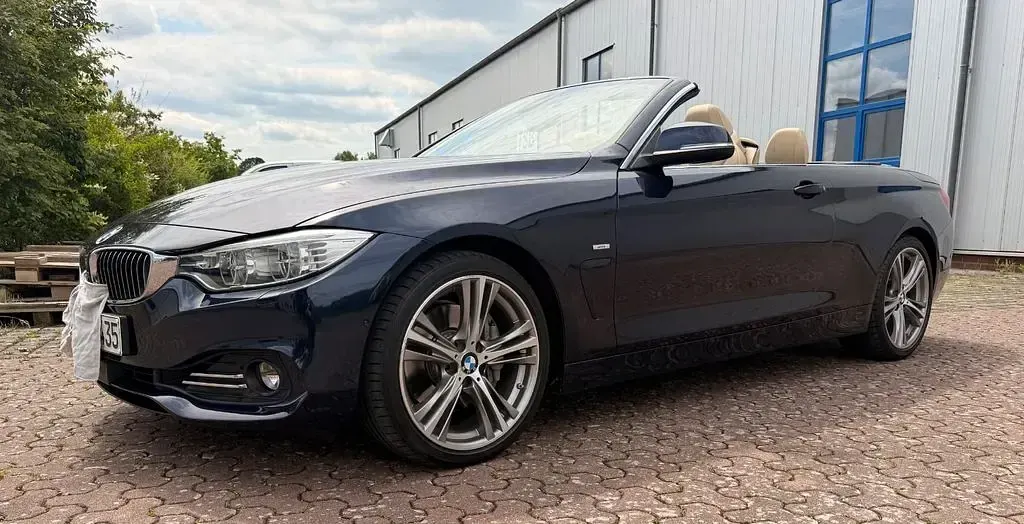 Gebraucht BMW 435 Luxury Line 306 PS (225 kW) 2014 Blau Cabrio