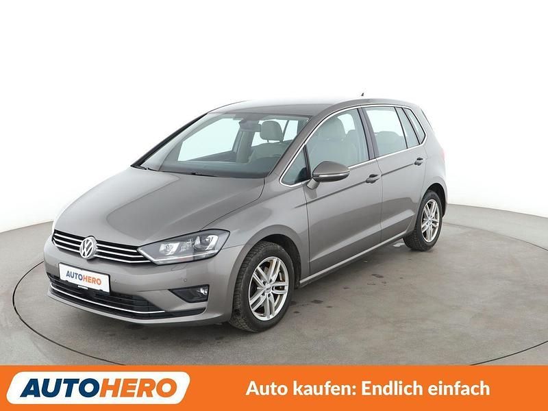 Grau Gebraucht 2016 VW Golf Sportsvan Highline Van / Kleinbus | 16.790 € (Fairer Preis) - Bild 1/3