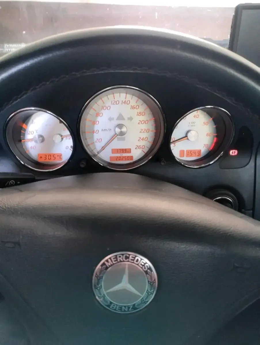 Gebraucht Mercedes SLK200 2002 Silber Cabrio