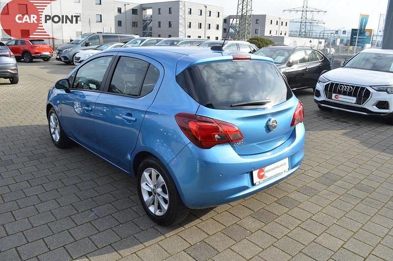 Gebraucht Opel Corsa 90 PS (66 kW) 2018 Arktis blau (m2) Limousine