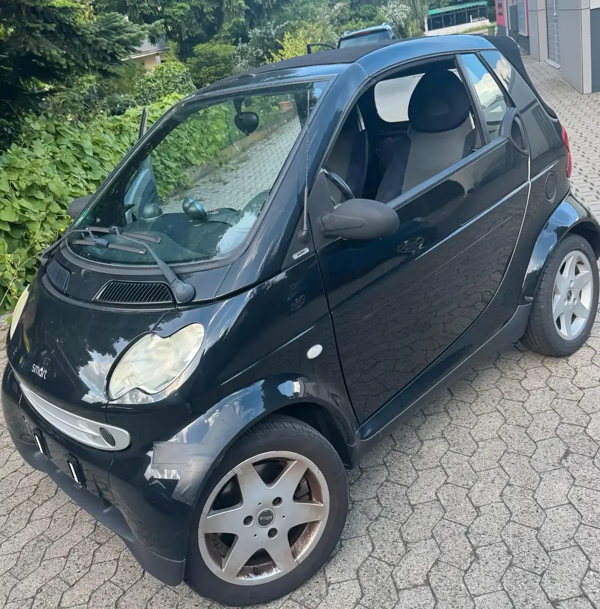 Gebraucht Smart ForTwo Cabrio 61 PS (44 kW) 2002 Schwarz Cabrio