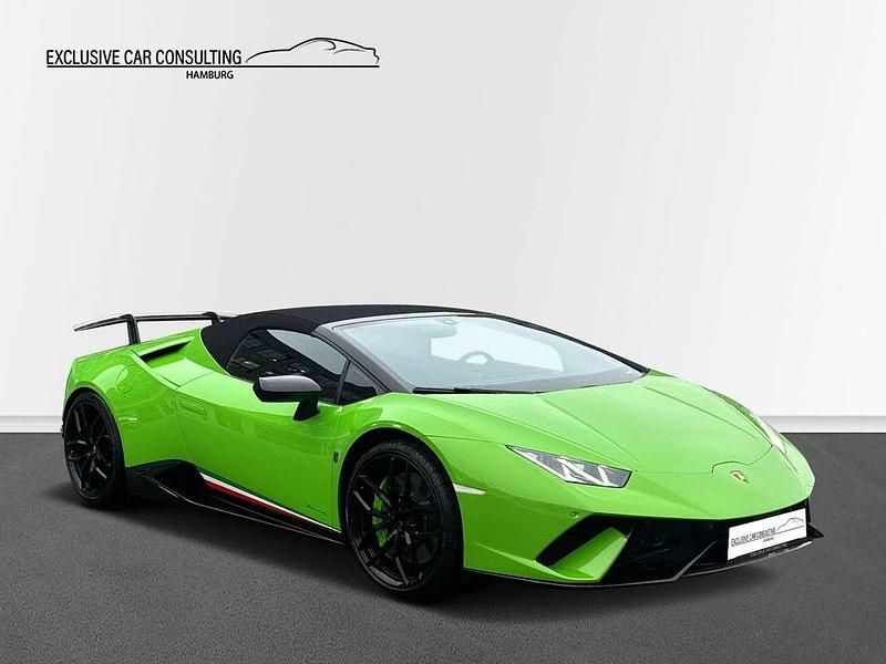 Verde mantis Gebraucht 2018 Lamborghini Huracán Cabrio | 280.000 € - Bild 1/4