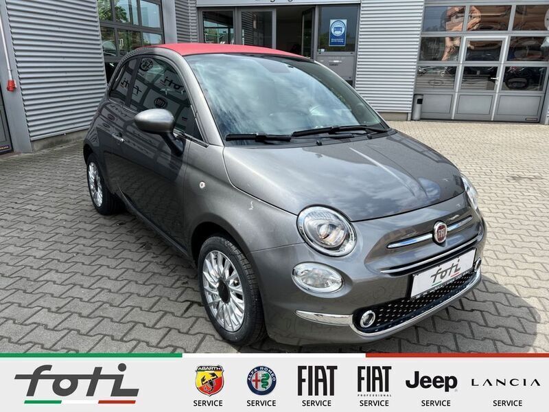 Grau Neu 2024 Fiat 500C Dolcevita Cabrio | 20.990 € (Fairer Preis) - Bild 1/4