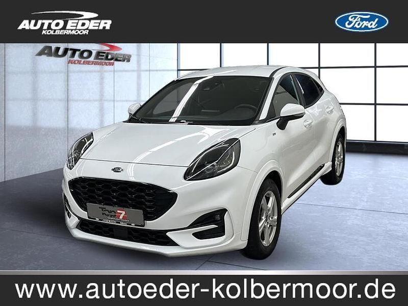 Frostweiß Gebraucht 2021 Ford Puma ST-Line SUV | 18.880 € (Fairer Preis) - Bild 1/4
