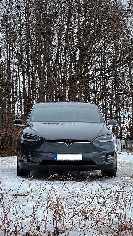 Gebraucht Tesla Model X Long Range AWD 325 kW (443 PS) 2019 Grau SUV