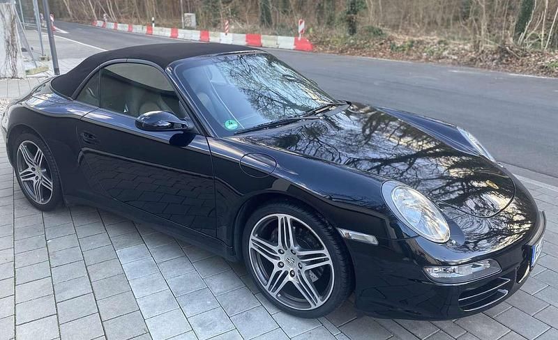 Gebraucht Porsche 911 Carrera 4 Cabriolet 325 PS (239 kW) 2008 Schwarz Cabrio
