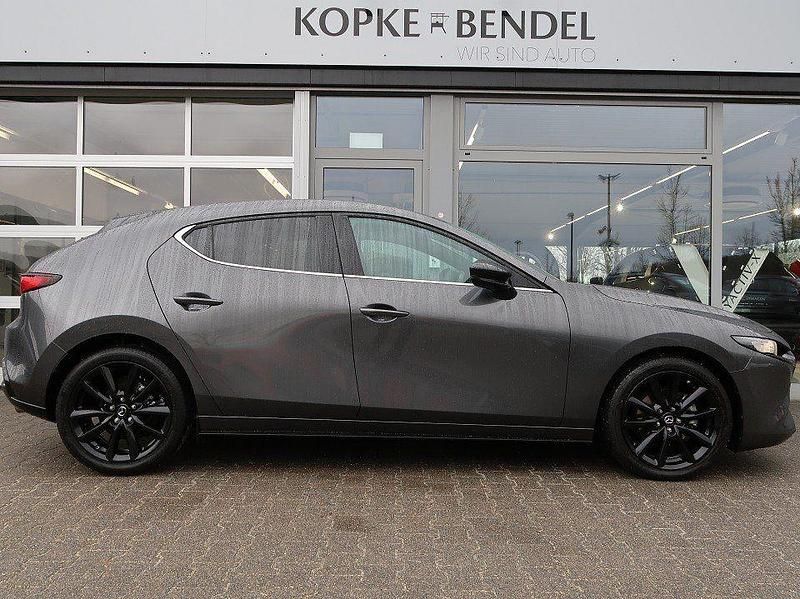 Gebraucht Mazda 3 Homura-Line 186 PS (136 kW) 2022 Machine grey metallic (metallic) Limousine