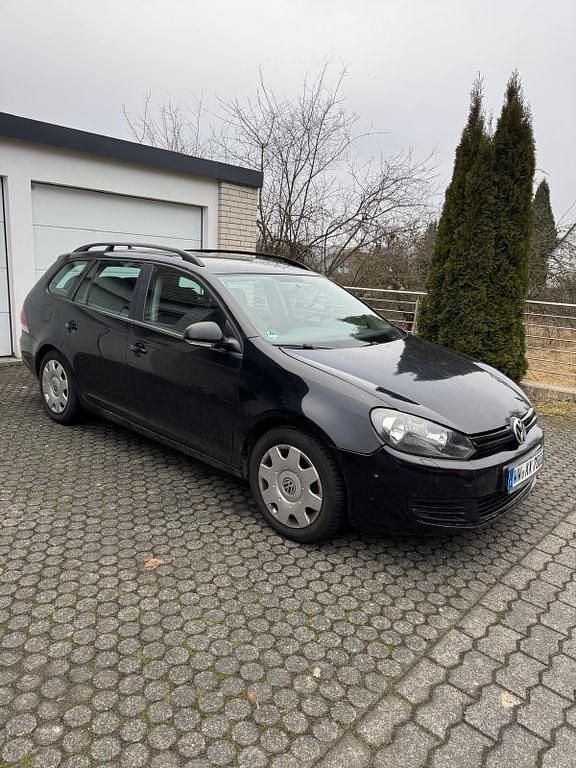 Schwarz Gebraucht 2013 VW Golf VII Trendline Kombi | 3.580 € (Superpreis) - Bild 1/4