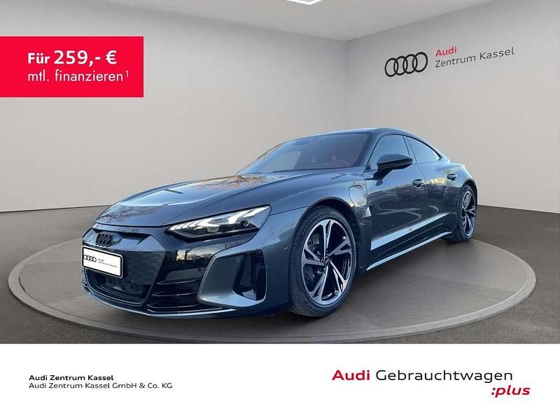Daytonagrau perleffekt Gebraucht 2022 Audi e-tron GT quattro Ambiente Limousine | 49.990 € (Guter Preis) - Bild 1/3