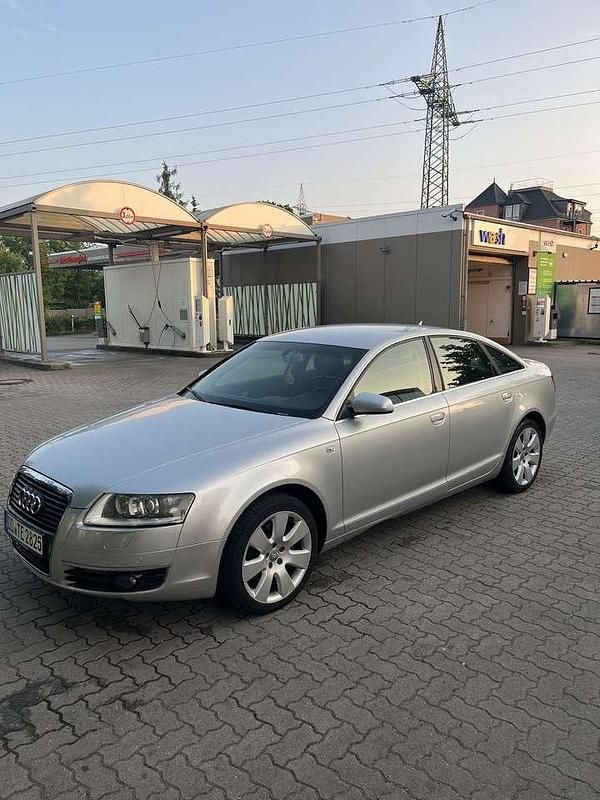 Silber Gebraucht 2008 Audi A6 Ambiente Limousine | 5.499 € (Guter Preis) - Bild 1/4